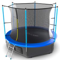 Батут EVO JUMP Internal 10ft (Blue) с нижней сеткой